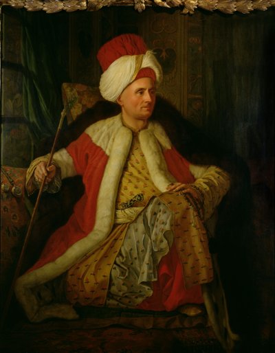 Charles Gravier, Comte de Vergennes in Oriental Costume, 1766 by Antoine de Favray